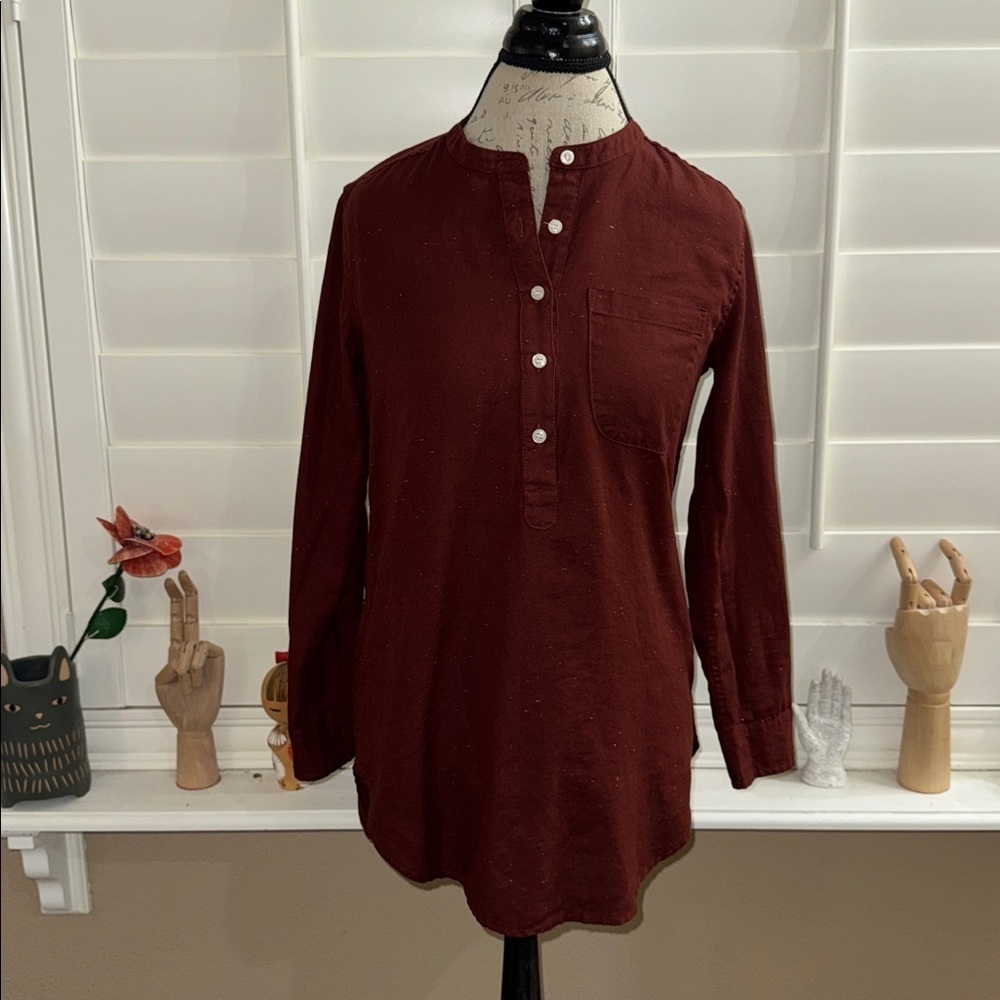 Bridge & Burn Popover Cotton Shirt